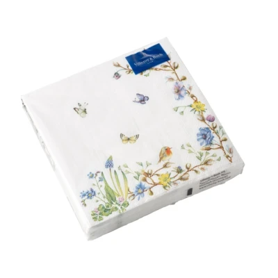 Abbildung von Villeroy &amp; Boch Spring Fanstasy Servietten Blumenranke 33 x cm