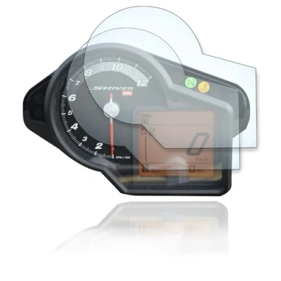 Abbildung von Displayschutzfolie Tacho Schutzfolie geeignet für Aprilia Shiver 750 2x Ultra Clear