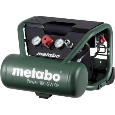 Abbildung von Metabo Power 180 5 W OF Druckluft Kompressor Kessel Inhalt l 8 bar (601531000)