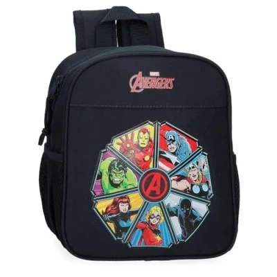 Abbildung von Joumma Marvel Avengers to The Power, Kindergarten Rucksack, Schwarz, 21 x 25 10 cm, Polyester, 5,25 l, Rucksack