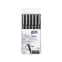 Abbildung von Uni Pin 200 (S), Schwarz, 6P