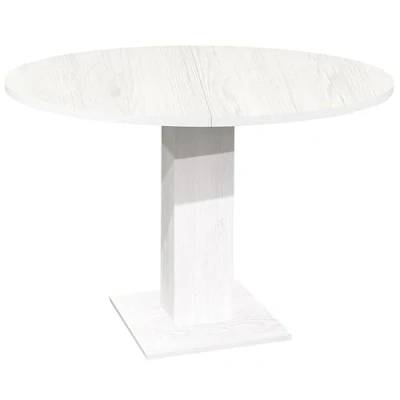 Abbildung von Mäusbacher Säulen Esstisch (ausziehbar) in pino aurelio 90x76x90cm (BxHxT)