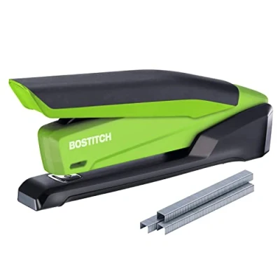 Abbildung von Bostitch Schreibtischheftgerät „InPower“ Standard Plastic Full Strip grün