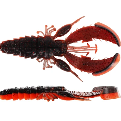 Abbildung von Westin CreCraw Creaturebait 6,5cm 4g 6 Gummikrebse, Farbe:Lava Craw
