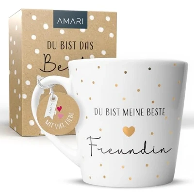 Abbildung von AMARI Tasse ® Freundin Perfektes Geschenk für die beste Freundin, 10