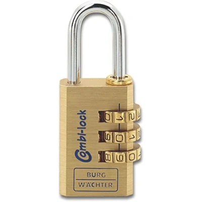 Abbildung von Burg Wächter Vorhängeschloss Combi Lock 80 20 M magenta