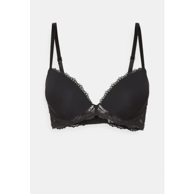 Abbildung von Calvin Klein Damen Push Up BH Lift Demi mit Bügel, Schwarz (Black), 70B