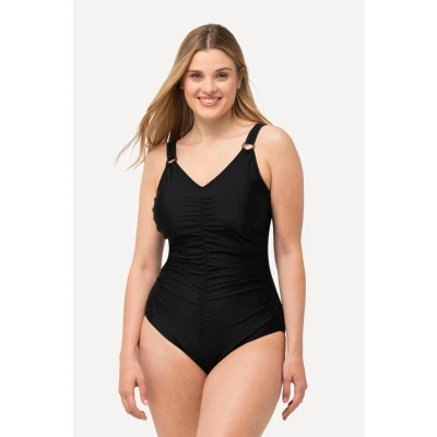 Abbildung von Ulla Popken Badeanzug, Damen, Größe: 54, Black