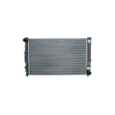 Abbildung von NRF 519504A Kühler, Motorkühlung Aluminium 632 415 34 FULL KIT Kühlrippen mechanisch gefügt AUDI: A6 C5 Avant, A4 B5 Limousine, Avant