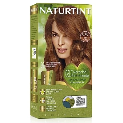 Abbildung von Naturtint Haarfarbe Oohne Ammoniak Hoher Anteil an natürlichen Inhaltsstoffen 6.45. Bernsteinblond 170ml