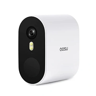 Abbildung von AOSU 5MP Ultra HD Überwachungskamera, Fügen Sie Kameras speziell für HomeBase hinzu (Funktioniert nicht ohne Homebase), Überwachungskamera Aussen Akku, PIR Bewegungserkennung, 240 Tage 166,IP67