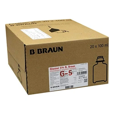 Abbildung von Glucose 5% B.braun Ecoflac Plus 20X100 ml