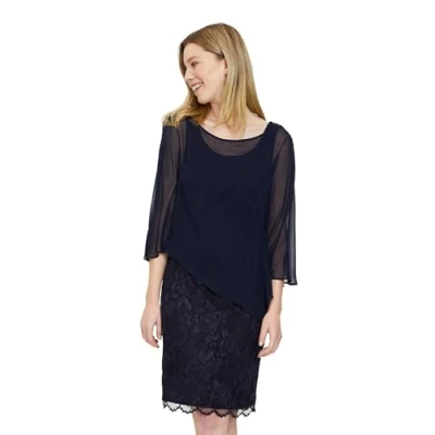 Abbildung von Vera Mont Cocktailkleid/festliches Kleid, Damen, Größe: 48, Night sky