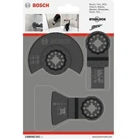 Abbildung von Starlock Fliesen Basis Set, 3 teilig, Sägeblatt Satz
