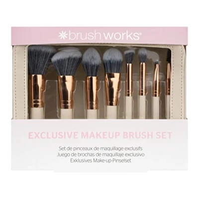 Abbildung von Brushworks Exclusive Makeup Brush Set in Nude