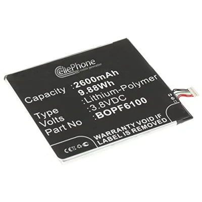 Abbildung von cellePhone Akku Li Polymer kompatibel mit HTC Desire 820 (Ersatz für B0PF6100)