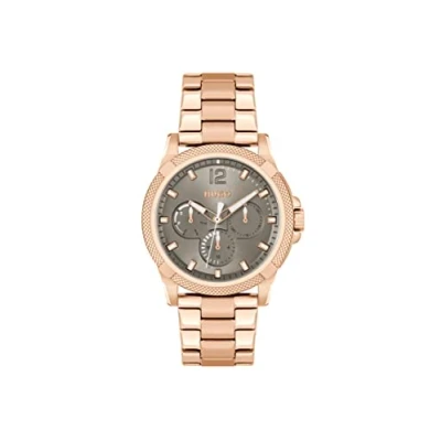 Abbildung von HUGO Impress FOR HER Chronograph roségold khaki roségold, Damen, Größe: One Size,