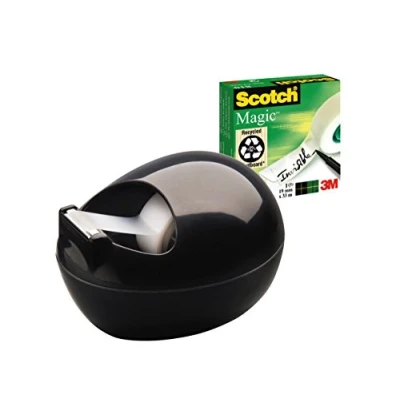 Abbildung von Scotch PBL B810 Tischabroller (inkl.1 Rolle Magic Klebeband, 7,5 m x 19 mm) schwarz