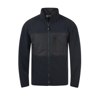 Abbildung von Indicode Jeans Idbirch Fleecejacke, Herren, Größe: Large, Navy