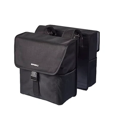 Abbildung von Doppelpacktasche Basil Go 32 Liter 33 X 16 38 Cm Schwarz