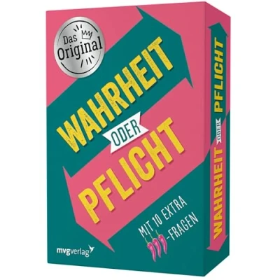Abbildung von Wahrheit oder Pflicht: Mit 10 extra scharfen Karten Das Original. Der Klassiker unter den Partyspielen. perfekte Geschenk für Geburtstag und Weihnachten. Ab 18 Jahren