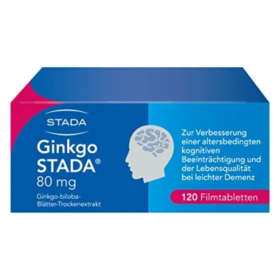 Abbildung von Ginkgo Biloba STADA 80MG FTA bei Gedächtnis und Konzentrationsstörungen 120 St