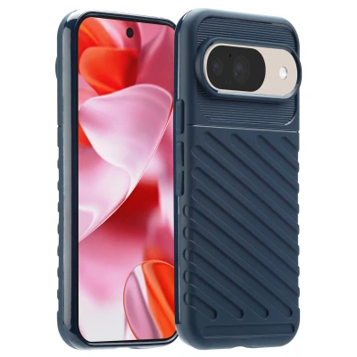 Abbildung von Google Pixel 10 Hülle Silikon imoshion Soft Case/Backcover Handyhülle Dunkelblau Shockproof/Stoßfest