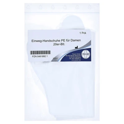 Abbildung von Handschuhe Einmal F.damen Btl. 20 St