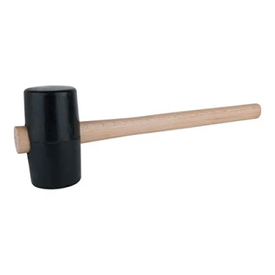 Abbildung von KS TOOLS 140.1230 Gummihammer 340, 110 Holz (Hickory) 525