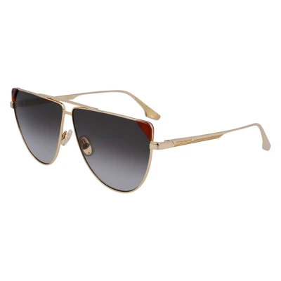 Abbildung von Victoria Beckham Sonnenbrille, Damen, Größe: 63, Blonde havana