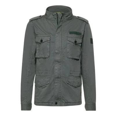 Abbildung von STREET ONE MEN Cargojacke, ohne Kapuze, in Unifarbe