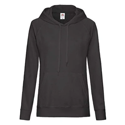 Abbildung von Fruit of the Loom Lady Fit Hooded Sweat XL,Black