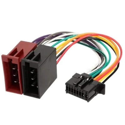 Abbildung von Sound way Autoradio Kabel Adapter Kabelbaum ISO kompatibel mit Pioneer 16 Pin