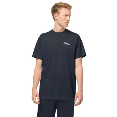 Abbildung von Jack Wolfskin Essential T M Tshirt print, Herren, Größe: XL, Night blue