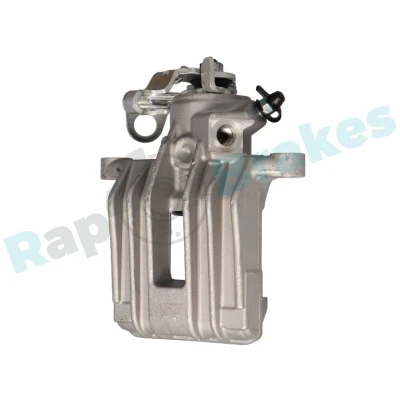 Abbildung von FTE 9298071 Bremssattel grau Aluminium Hinterachse rechts ohne Halter VOLKSWAGEN: Polo IV Schrägheck, Limousine, SEAT: Ibiza 3 Schrägheck
