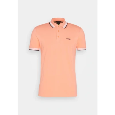 Abbildung von BOSS Paddy Poloshirt, Herren, Größe: 3XL, Open red nine