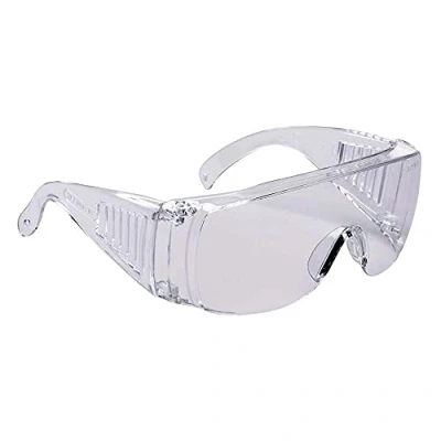 Abbildung von PROTEQ Portwest Sicherheitsbrille, kratzfest, EN166, PW30CLR, farblos, Einheitsgröße