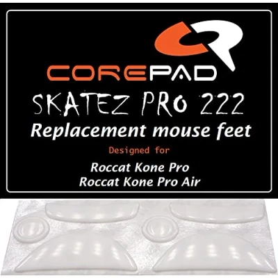 Abbildung von Corepad Skatez Pro 222 Ersatz Mausfüße kompatibel für Roccat Kone Pro/Roccat Air