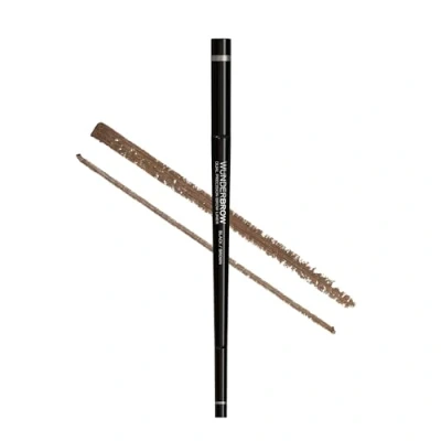 Abbildung von WUNDER2 WUNDERBROW D FINE Vielseitiger Augenbrauenstift &amp; Gel Makeup für vollere Brauen, Farbton Black/Brown