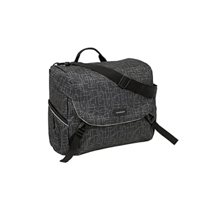 Abbildung von Fahrradtasche New Looxs Mondi Joy Single 18,5 Liter 36 X 16 32 Cm Ivy Schwarz