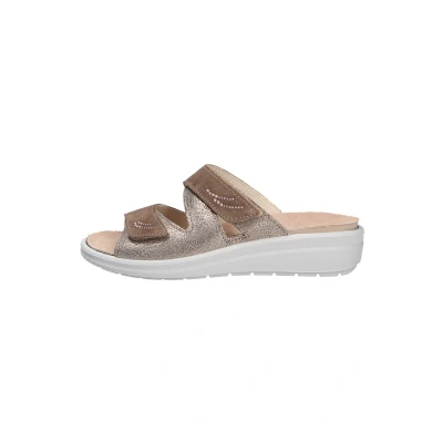 Abbildung von Rohde Pantolette flach, Damen, Größe: 37, Earth Schuhe