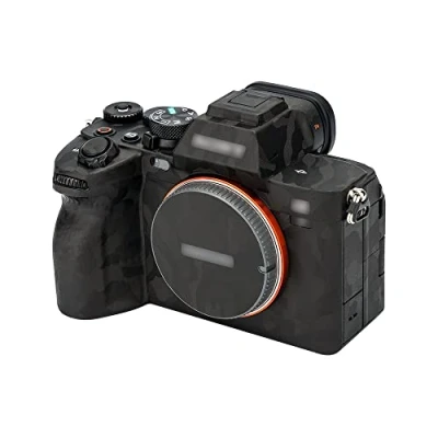 Abbildung von KIWIFOTOS Anti Kratz Schutz Aufkleber für Sony a7 IV Mirrorless Camera Rutsch Abdeckfolie (Camouflage Muster)