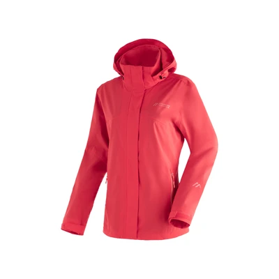 Abbildung von Maier Sports Outdoorjacke &quot;Metor rec W&quot;, Damen Regenjacke wasserdicht mit Kapuze, 2 Taschen außen, Innentasche