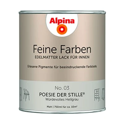 Abbildung von Alpina Lack Feine Farben 750 ml No. 03 Pesie der Stille