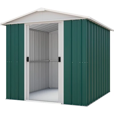 Abbildung von YARDMASTER Gerätehaus Bayern 66, BxT: 202x197 cm, Metall