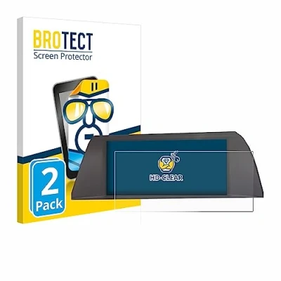 Abbildung von BROTECT (2 Stück Schutzfolie für BMW 5 F10 2010 2013 Infotainment System 10.2&quot; Displayschutz Folie Ultra Klar