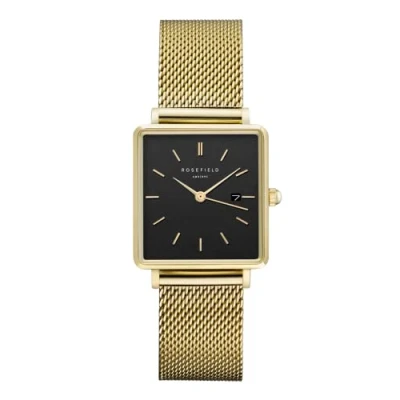Abbildung von Rosefield BOXY Uhr goldcoloured, Damen, Größe: One Size, Gold coloured
