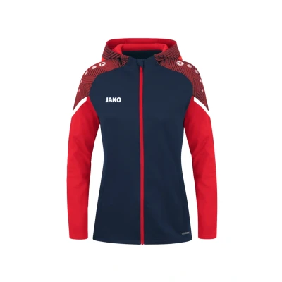 Abbildung von JAKO Fussball Teamsport Textil Performance Trainingsjacke, Damen, Größe: 44, Blaurot