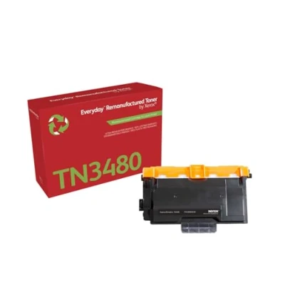 Abbildung von Xerox Laser Toner Everyday REMAN 006R03618 TN3480 Schwarz für Brother DCP L5500/6600; HL L5000/5100/5100/5200/5200/6250/6300/6300/6400; MFC L5700/5750/6800/6900 Wiederaufbereitet Hohe Kapazität