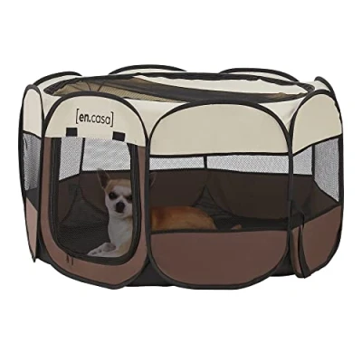 Abbildung von Pop Up Hundelaufstall Telford 58x114x114 cm Innen und Außenbereich
